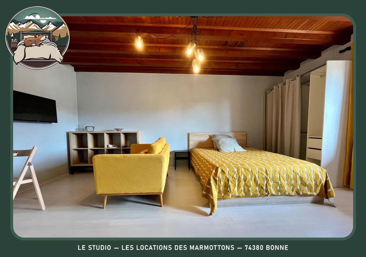 Logements Des Marmottons - Coeur De Village A Bonne-sur-Ménoge Buitenkant foto